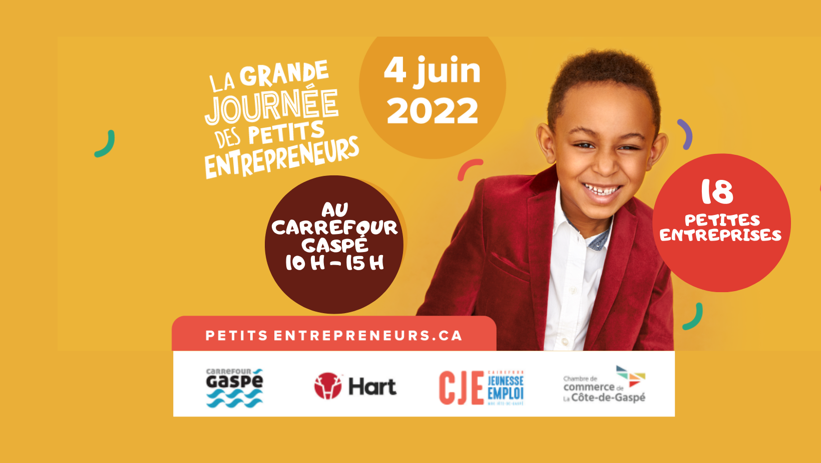 Marché des petit.e.s entrepreneur.e.s au Carrefour Gaspé le 4 juin