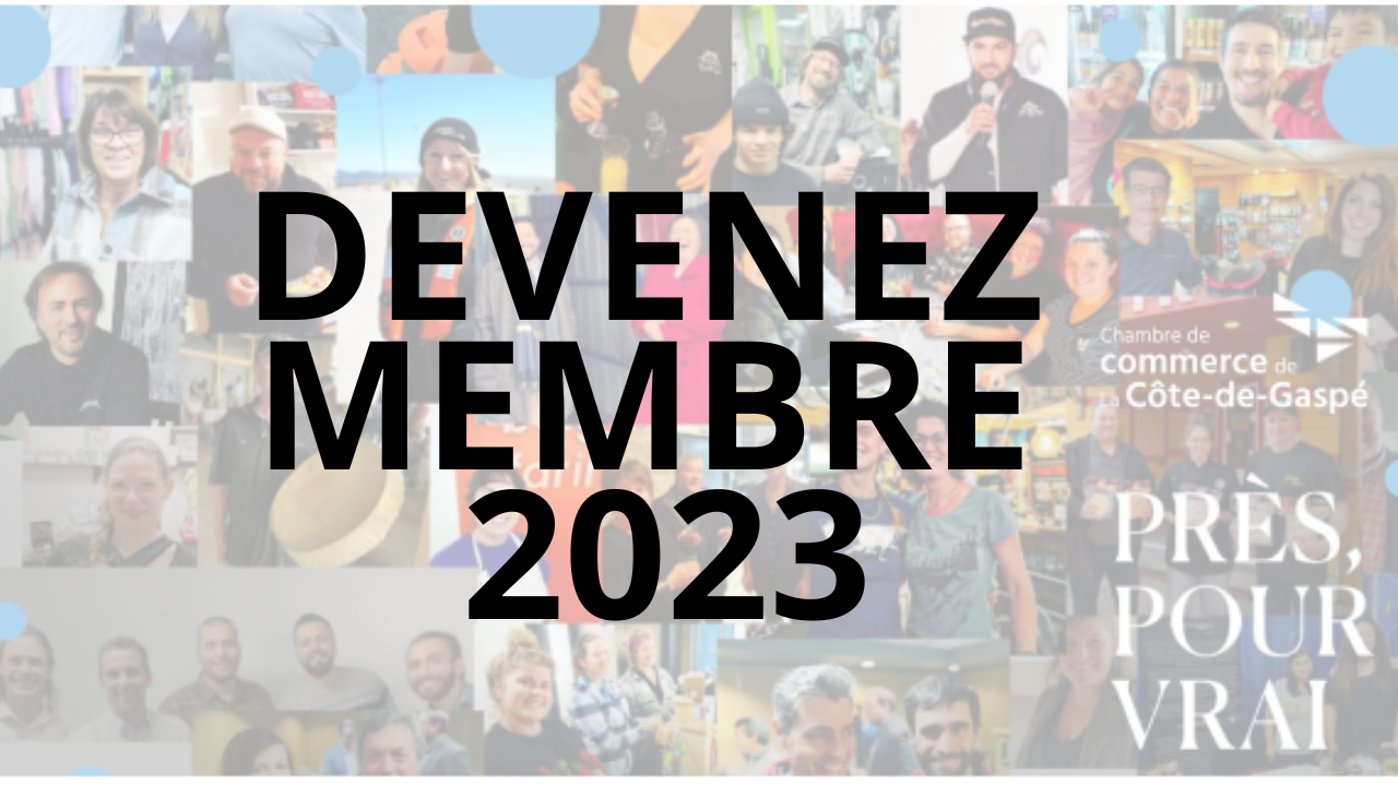 Devenez membre 2023